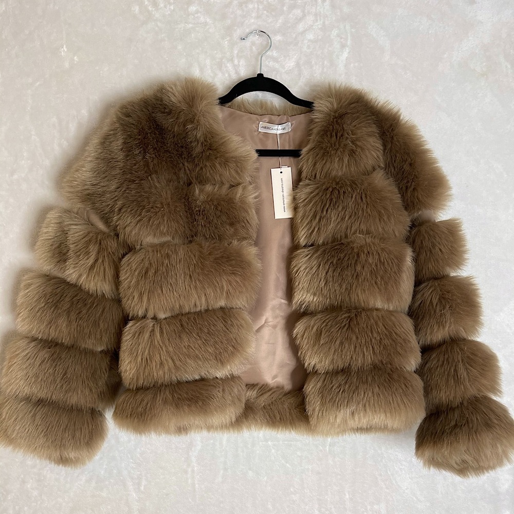 *BRAND NEW* American Dream Faux Fur Coat
